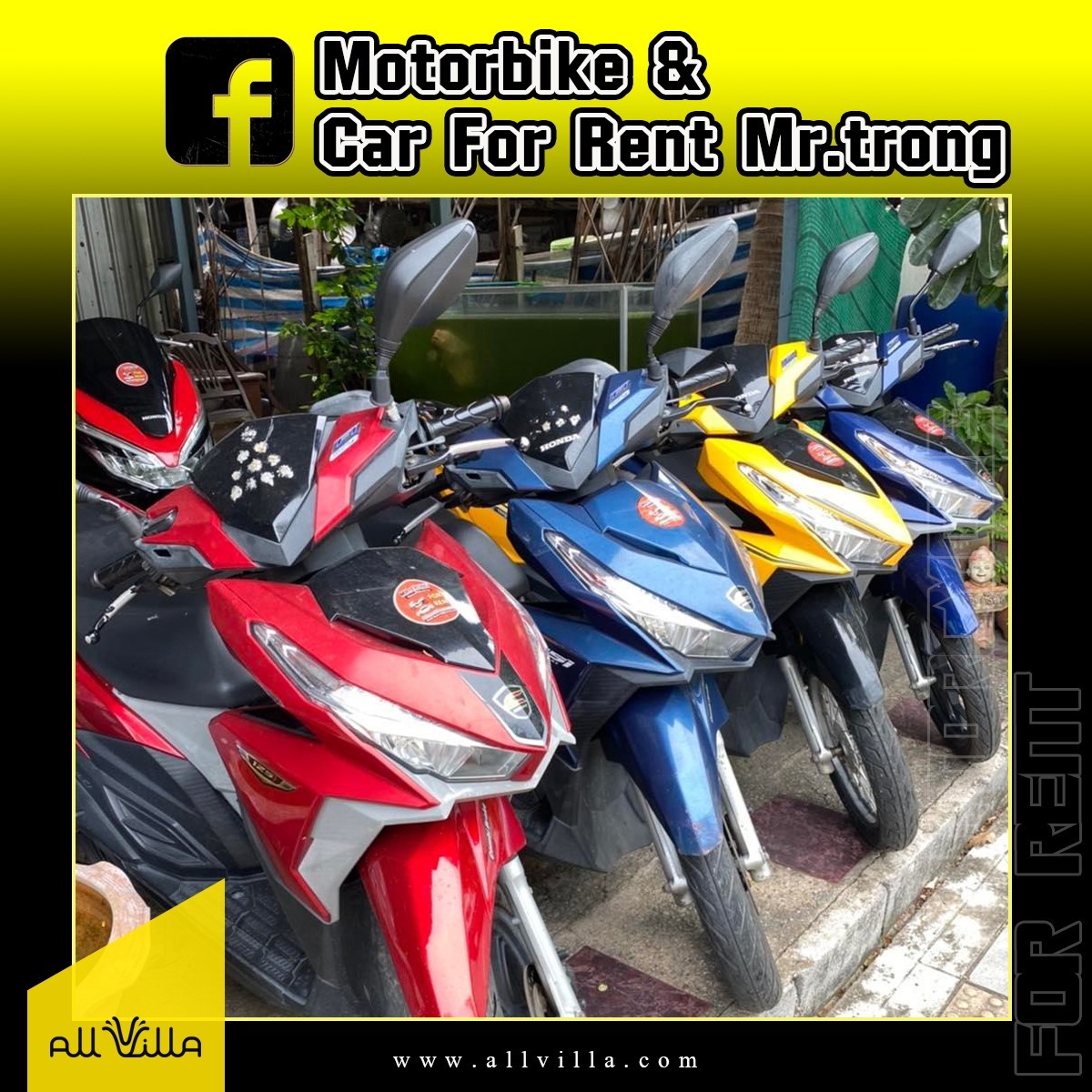 Motorbike & Car For Rent Mr.trong